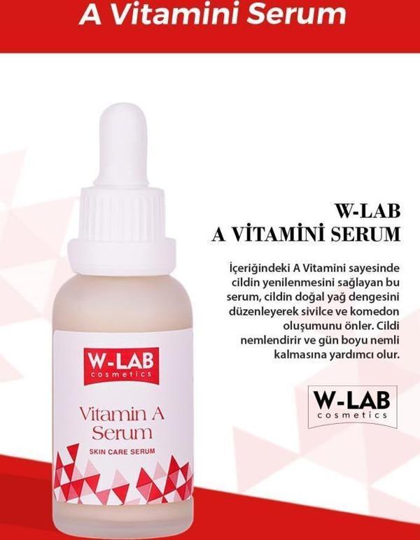 W-Lab Kozmetik Vitamin A Serum 30 ML - Image 1