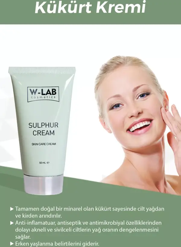 W-Lab Kükürt Kremi 100 ML - Image 1