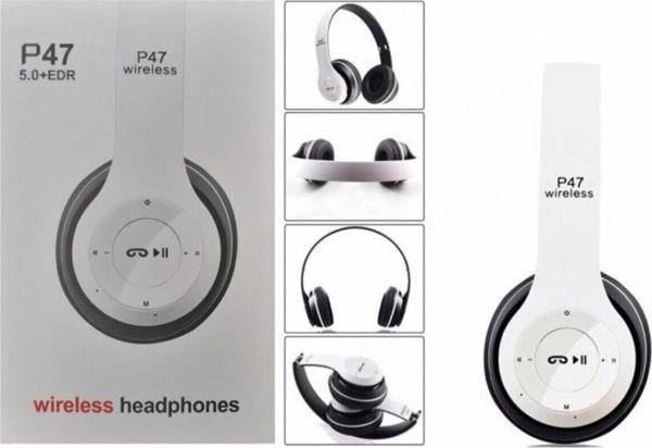 Polygold P47 Wireless Bluetooth 5.0 Kablosuz Kulaklık Mp3 Extra Bass - Image 1