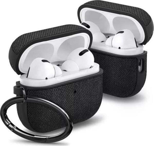 Spigen Apple AirPods Pro (2.nesil) Kılıf Urban Fit Black - ACS05483 - Image 1