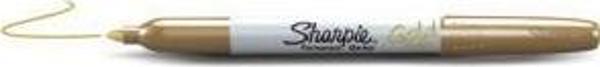 Sharpie 1849111 Markör Boya Kalemi Davetiye Kalemi Metalik Altın (12 Li Kutu) - Image 1