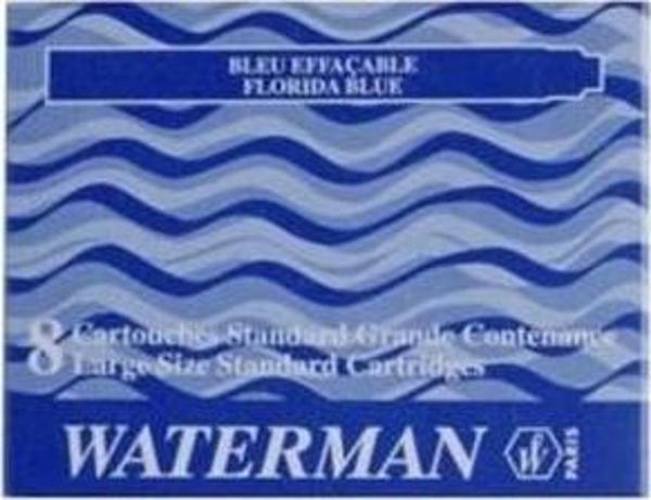 Waterman Dolma Kalem Kartuşu 8 Li Mavi S0110860 - Image 1