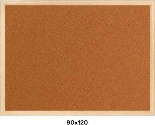 Panda 90x120 Ahşap Çerçeveli Mantar Pano PAN 117 - Image 1