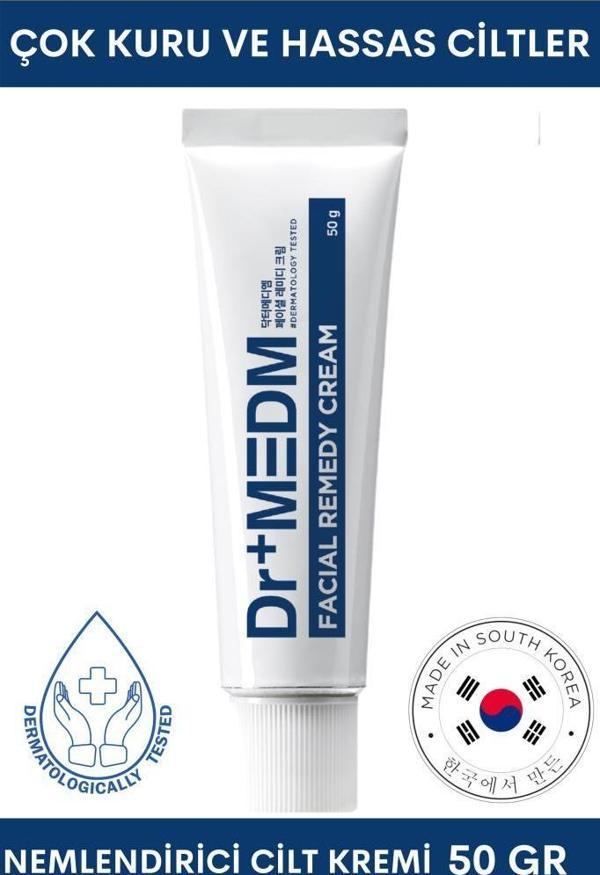 Dermal Dr+ MEDM Facial Remedy Kuru ve Hassas Ciltler için Yüz Kremi 50 GR  - Image 1