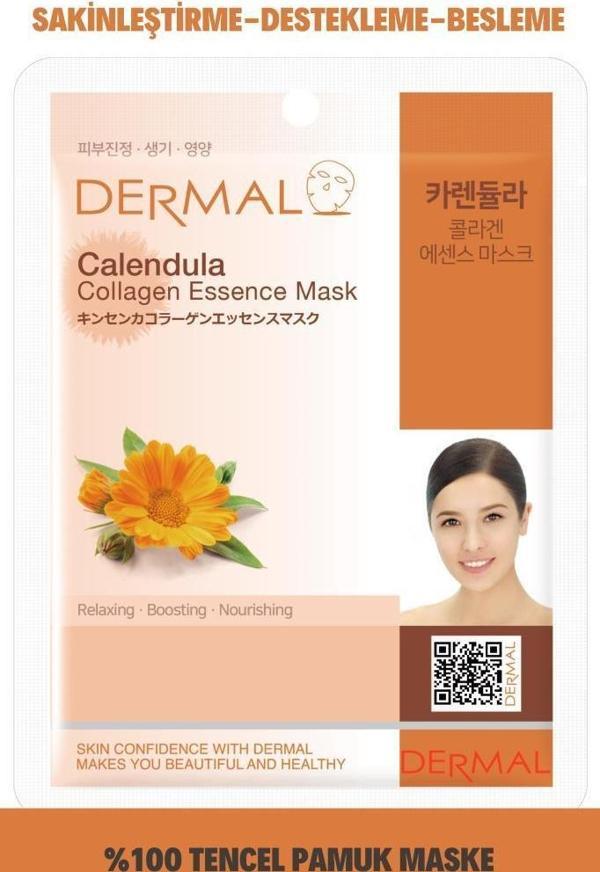 DERMAL Sakinleştirici, Destekleyici ve Besleyici Aynısefa Özlü Kolajen Maske 23 Gr - Image 1