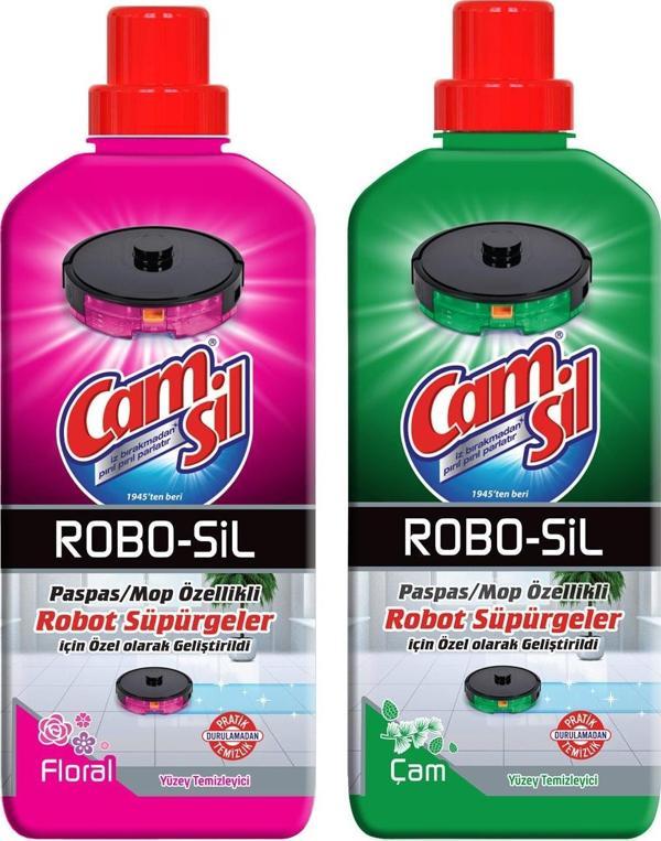 Camsil Robo-Sil Yüzey Temizleyici Çam & Floral 900 ml + 900 ml - Image 1