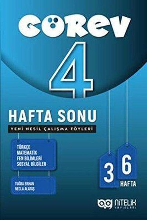 4. Sınıf Görev Hafta Sonu Yeni Nesil Çalışma Föyleri - Nitelik Yayınları - Image 1