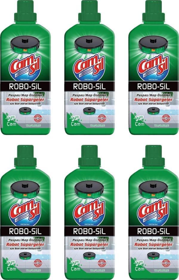 Camsil Robo-Sil Çam Yüzey Temizleyici 900 ml x 6 Adet - Image 1