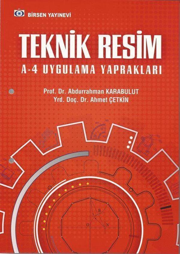 Birsen Yayınevi Teknik Resim A-4 Uygulama Yaprakları - Birsen Yayınevi - Image 1