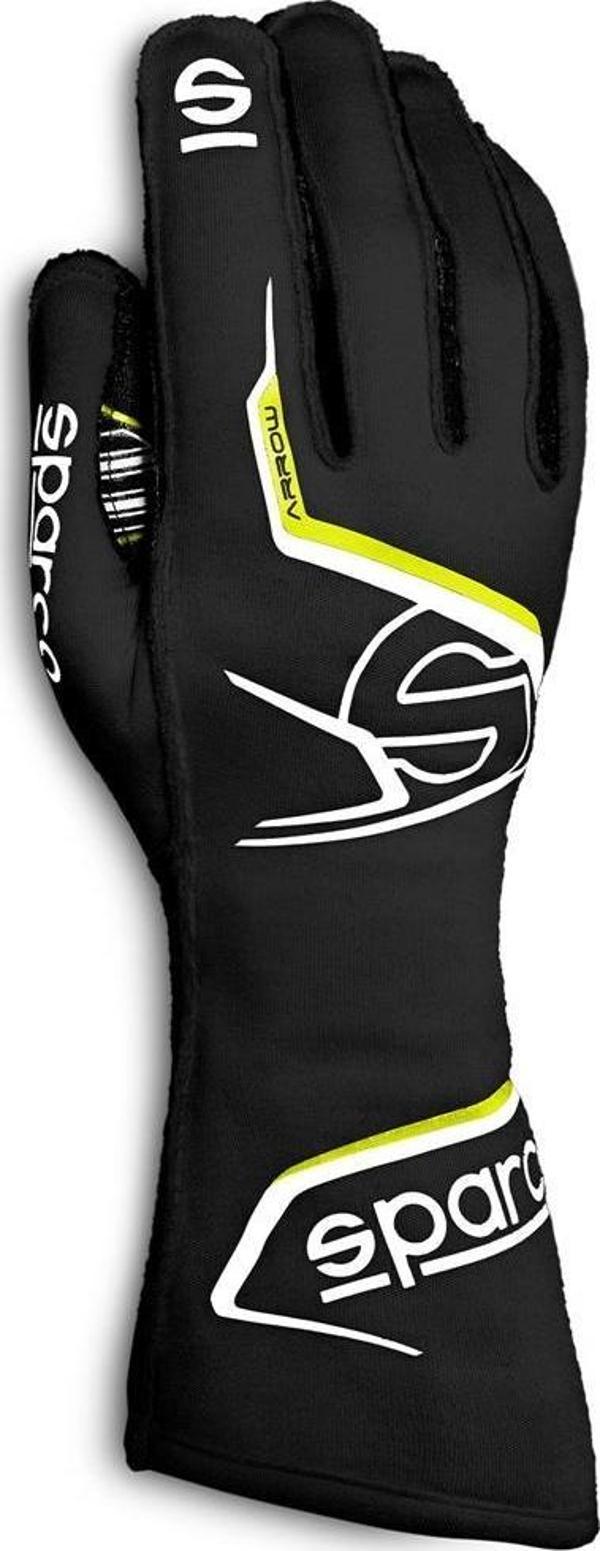 SPARCO ARROW KARTİNG ELDİVENİ SİYAH SARI 12  NUMARA - Image 1