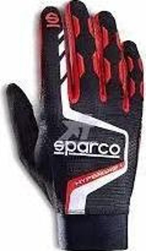 SPARCO HYPERGRIP SİMÜLATÖR OYUNCU ELDİVENİ SİYAH 9  NUMARA - Image 1