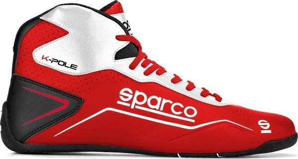 SPARCO K-POLE KARTİNG AYAKKABISI KIRMIZI BEYAZ 44  NUMARA - Image 1