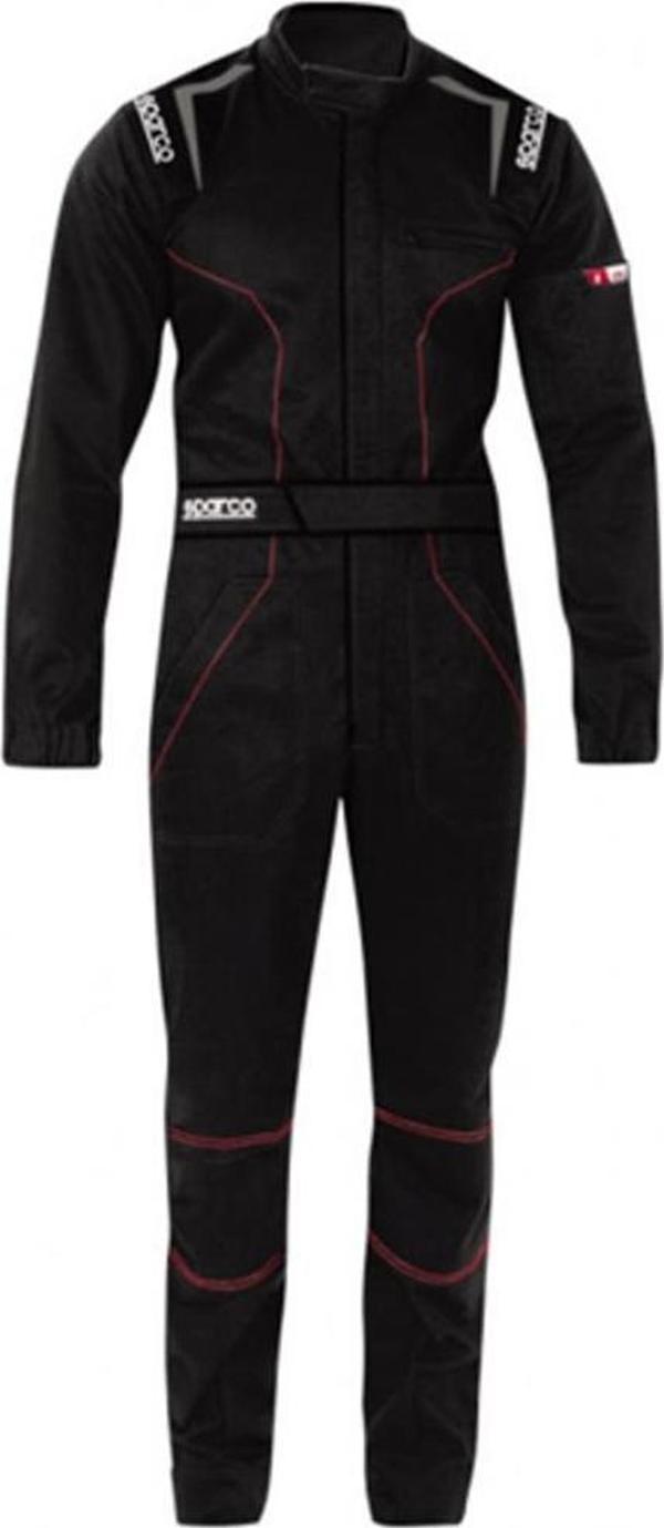 SPARCO MS-4 MEKANİKER TULUM SİYAH S  BEDEN - Image 1