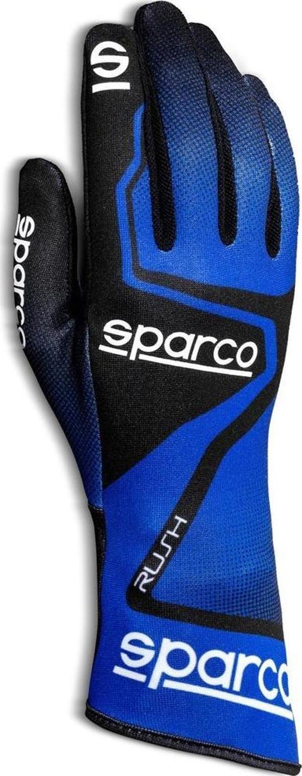 SPARCO RUSH KARTİNG ELDİVENİ MAVİ SİYAH 4  NUMARA - Image 1
