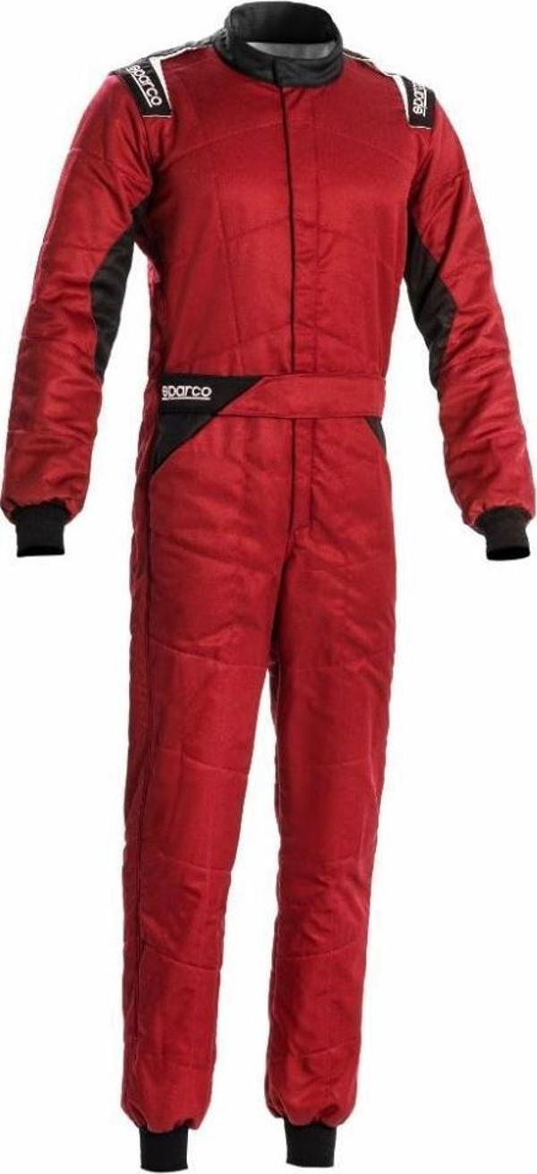 SPARCO SPRINT YARIŞ TULUMU FIA ONAYLI KIRMIZI SİYAH 60  BEDEN - Image 1