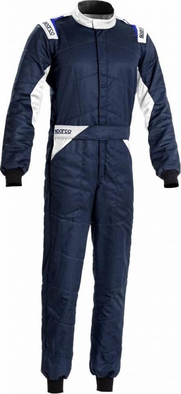 SPARCO SPRINT YARIŞ TULUMU FIA ONAYLI LACİVERT BEYAZ 50  BEDEN - Image 1