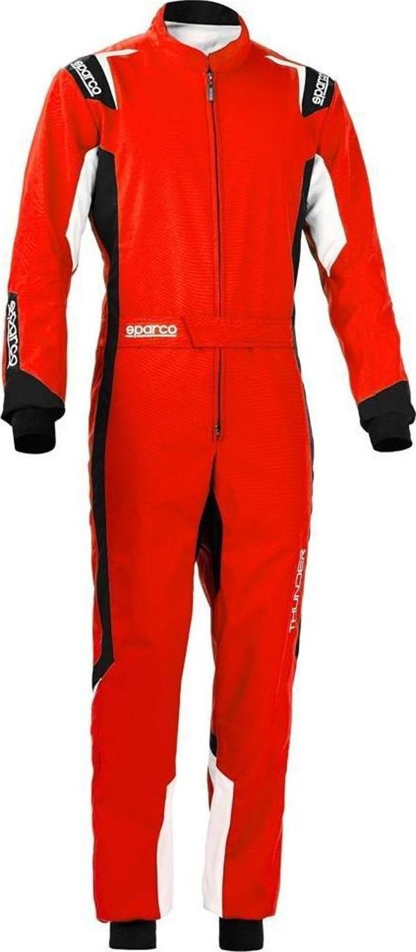 SPARCO THUNDER KARTİNG TULUMU KIRMIZI SİYAH 140  BEDEN - Image 1