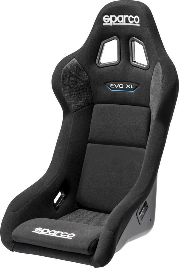 SPARCO EVO XL YARIŞ KOLTUĞU FİA ONAYLI SİYAH - Image 1