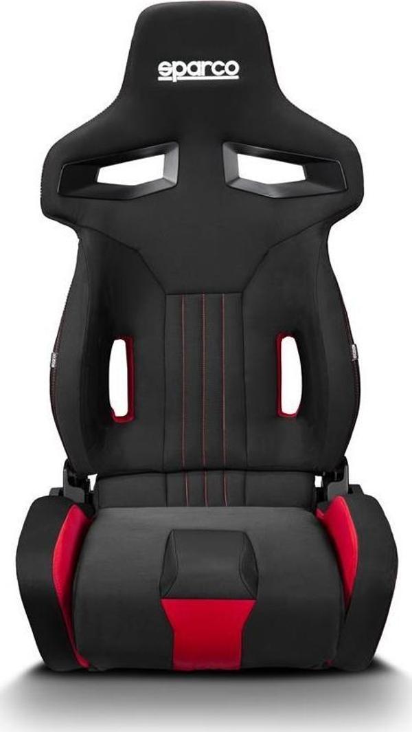 SPARCO R333 CADDE KOLTUGU SİYAH KIRMIZI - Image 1