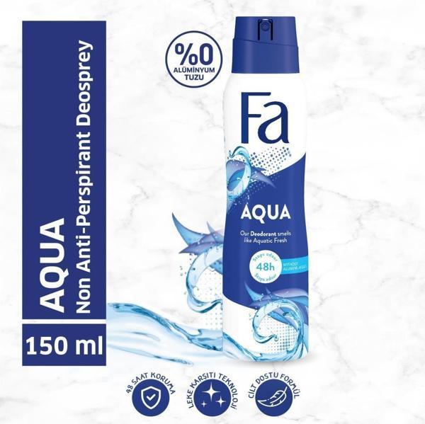 Fa Women Aqua Fresh Deniz Ferahlığı Deosprey 150 ml - Image 1