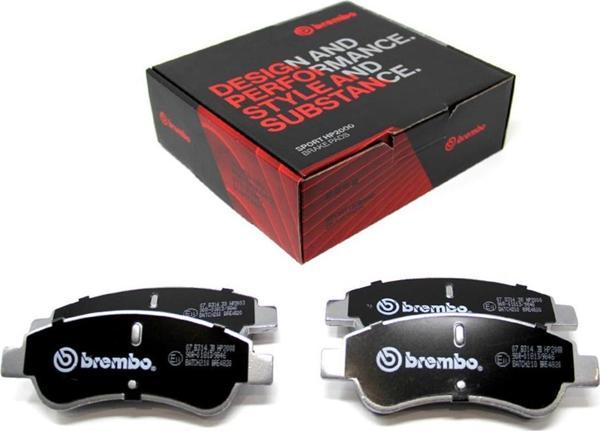 BREMBO SET PAST.C3-C4-206-307-DS3 - Image 1