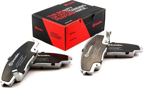 BREMBO SPOR PAD HONDA ÖN BALATA - Image 1