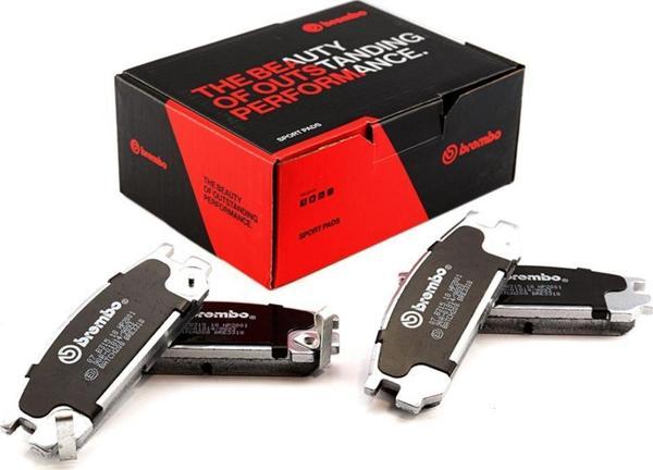 BREMBO SPOR PAD SUBARU ARKA BALATA - Image 1