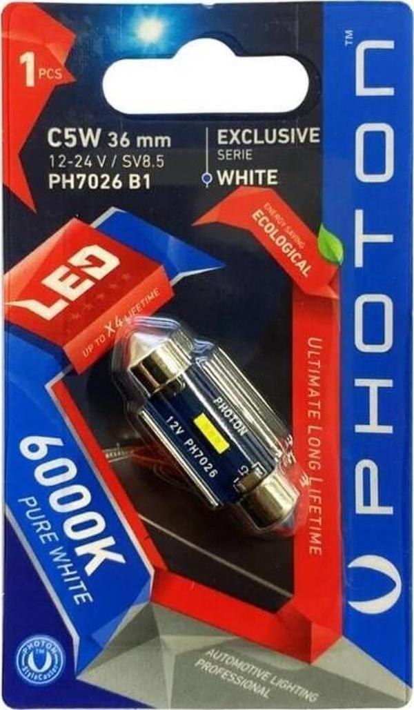Photon C5W 12V 36MM EXCLUSIVE CANBUS SOFIT LED (TEKLİ BLİSTER) - Image 1