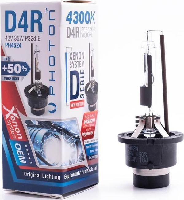 Photon D4R 4300K +%50 FAZLA IŞIK D SERİSİ XENON AMPÜL - Image 1