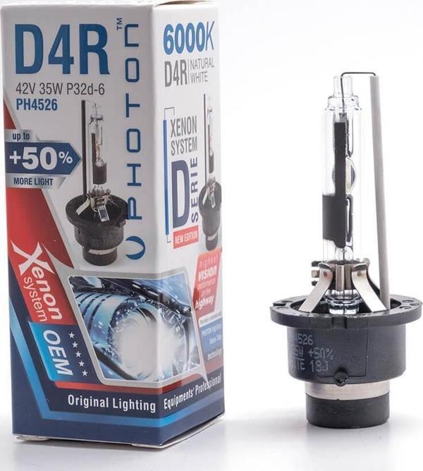 Photon D4R 6000K +%50 FAZLA IŞIK D SERİSİ XENON AMPÜL - Image 1