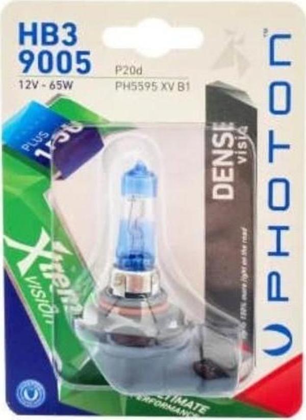 Photon HB3 9005 12V 65W XTREME VISION +%150 FAZLA IŞIK (TEKLİ BLİSTER) - Image 1