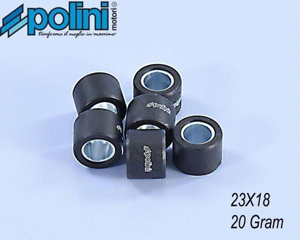 POLINI BAGA 23X18 20 Gram (6 Top) Honda Forza250/300 Xmax 250/300 -ADV350 - Image 1
