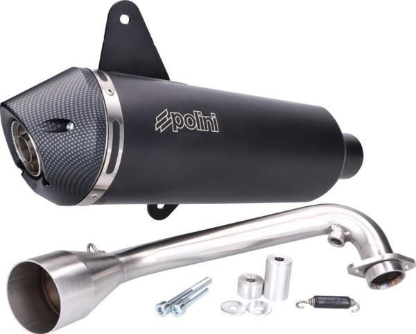 POLINI EGZOS VESPA GTS 300 EURO5 '2020 INOX+CARBON - Image 1