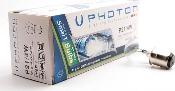 PHOTON P21/4W 12V STOP AMPÜLÜ ÇİFT DUY ŞAŞI TIRNAK - Image 1