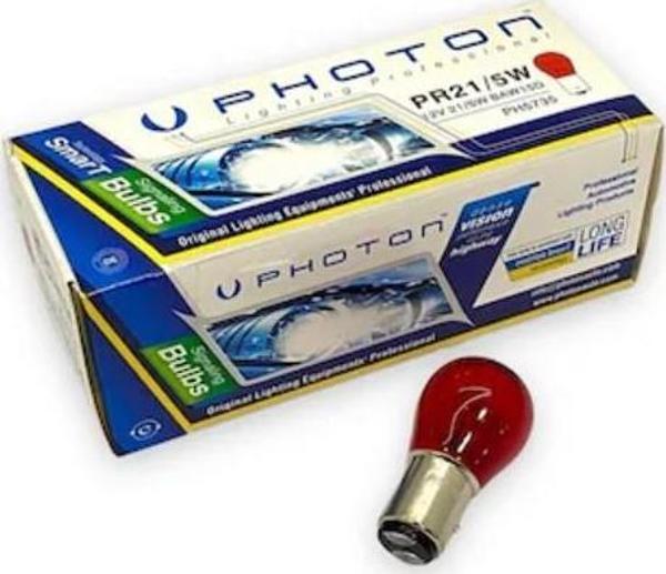 PHOTON PR21/5W 12V KIRMIZI STOP - Image 1