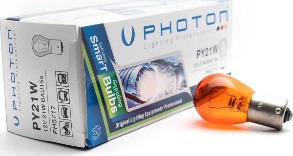 PHOTON PY21W 12V 93 AMBER ŞAŞI AMPUL - Image 1