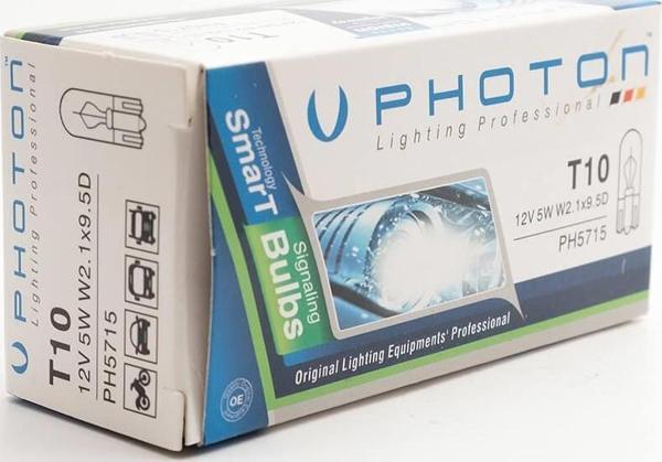PHOTON T10 12V 5W DIPSIZ STANDART PARK AMPUL - Image 1