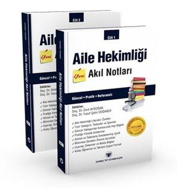 Aile Hekimliği Akıl Notları Seti - 2 Kitap Takım - Güneş Tıp Kitabevleri - Image 1