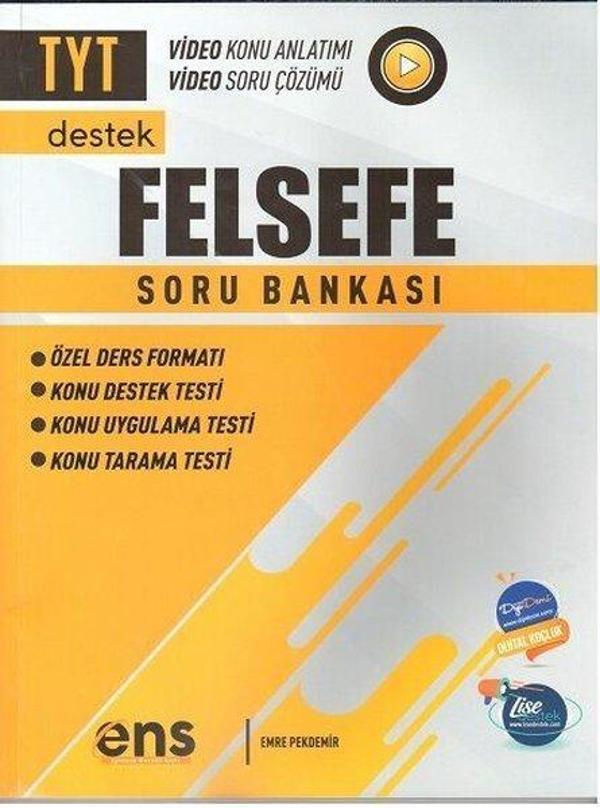TYT Felsefe Destek Soru Bankası - Ens Yayıncılık - Image 1