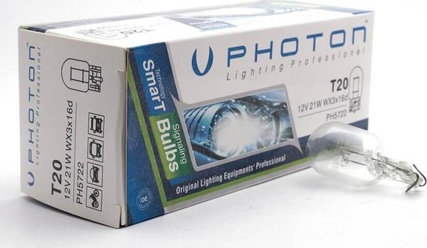PHOTON T20 21W 12V TEK DEVRE DİPSİZ STOP AMPÜLÜ - Image 1
