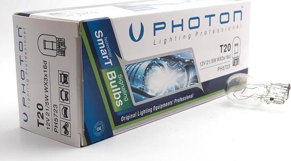 PHOTON T20 21/5W 12V ÇİFT DEVRE DİPSİZ AMPÜL - Image 1