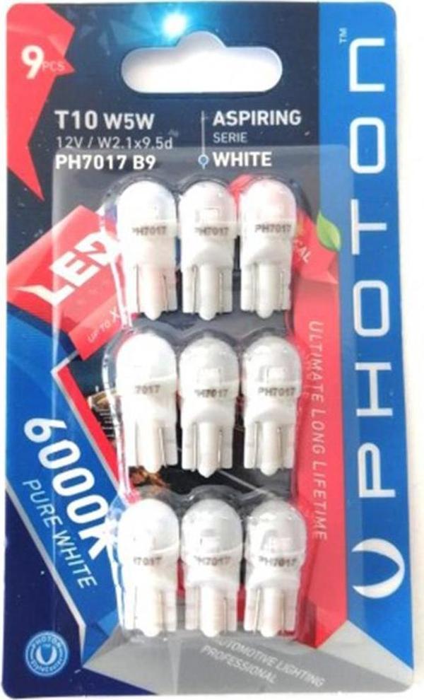 Photon T10 W5W LED (9'LU BLISTER) - Image 1