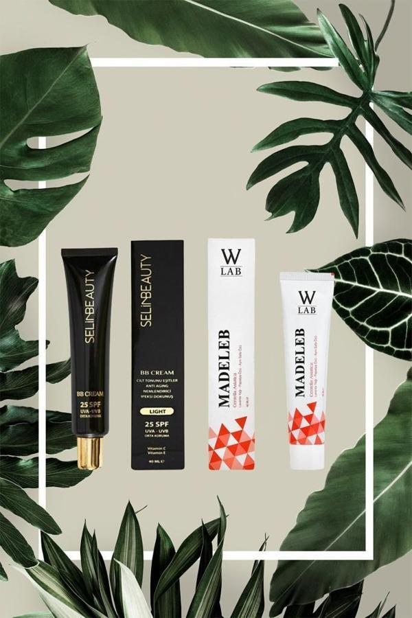 W Lab Madeleb Krem 40 ML + Selin Beauty BB Cream SPF25 Light 40ML - Image 1
