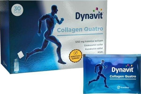 Eczacıbaşı Dynavit Collagen Quatro Takviye Edici Gıda 30 Saşe - Image 1