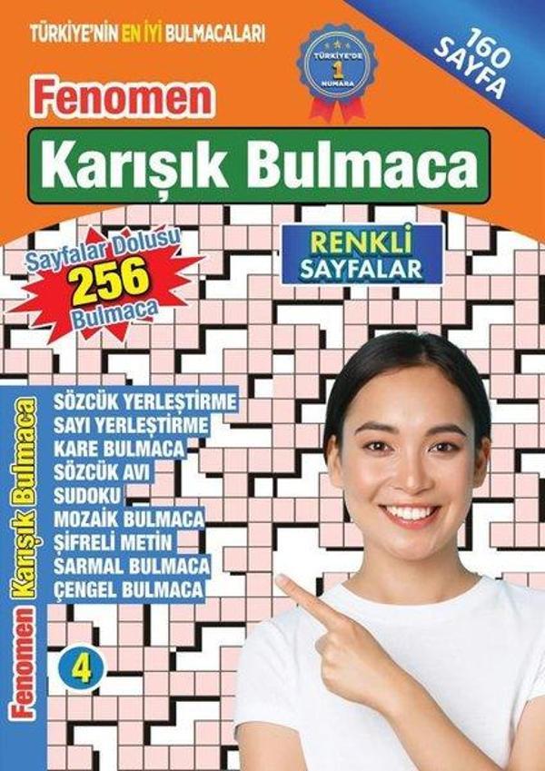 Fenomen Karışık Bulmaca - 4 - Maxı Yayıncılık - Image 1