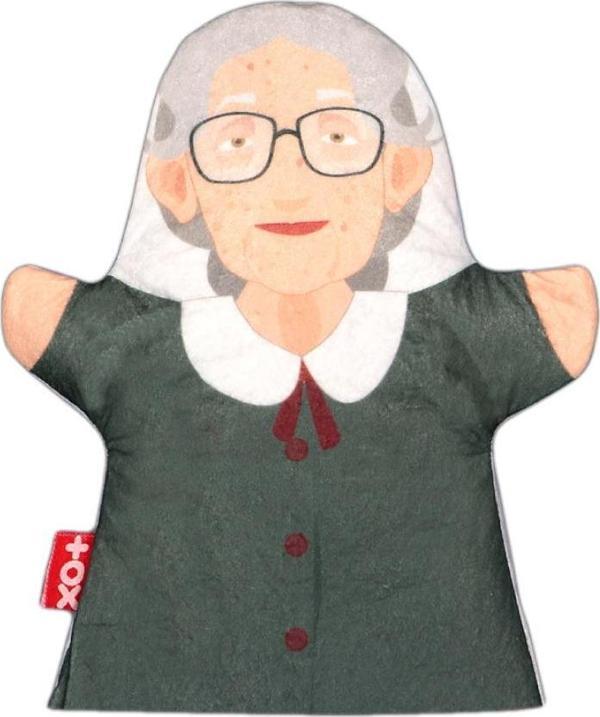 Tox Anneanne Aile Bireyleri Keçe El Kukla T335 , Eğitici Oyuncak - Image 1