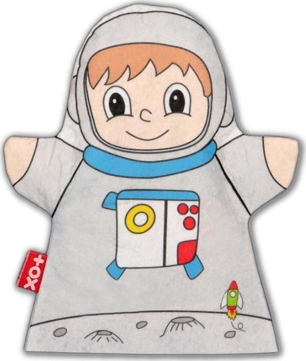 Tox Astronot Meslekler Keçe El Kukla T329 , Eğitici Oyuncak - Image 1