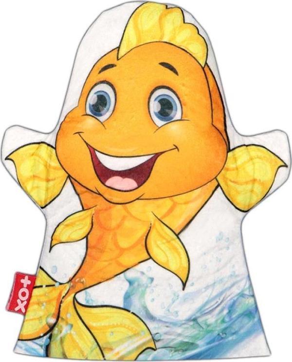 Tox Balık Evcil Hayvanlar Keçe El Kukla T315 , Eğitici Oyuncak - Image 1