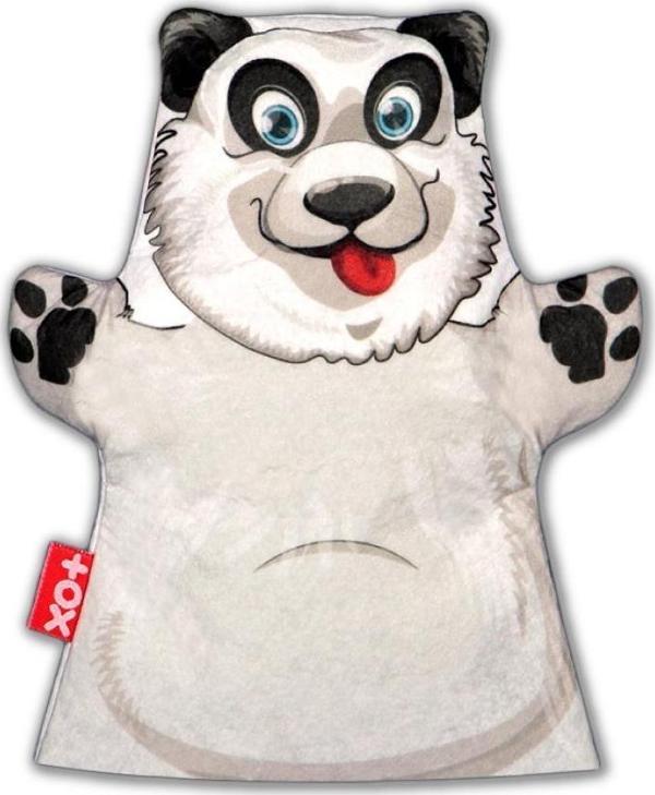 Tox Panda Vahşi Hayvanlar Keçe El Kukla T128 , Eğitici Oyuncak - Image 1