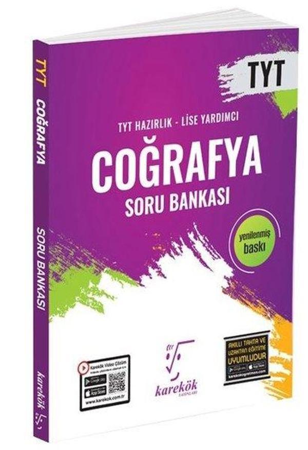 TYT Coğrafya Soru Bankası - Karekök Eğitim Yayınları - Image 1